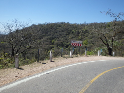 Downhill on R-9 in Jujuy Province.